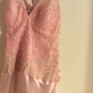 Nice pink dress. Just 1 time worn